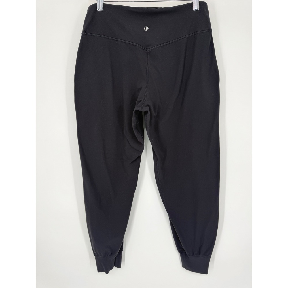 Lululemon Align Jogger 28" Black Nulu High Rise Tapered Pants LW5CQ2S Size 10
